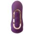 Javida - Vibrador 4 en 1 con Estimulador de Clítoris (lila)