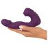 Javida - 4en1 vibrador estimulador de clítoris (lila)
