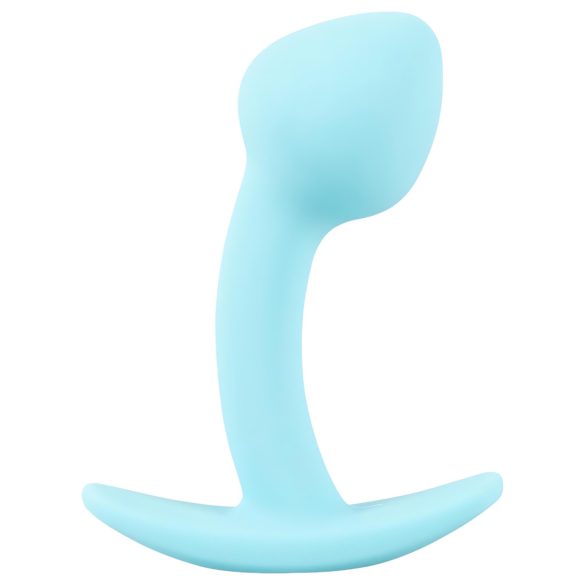 Cuties - plug anal mini - silicona - azul - 2,6 cm