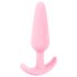 Mini Plug Anal Cuties - silicona rosa (2.1cm)