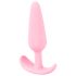 Cuties Mini Butt Plug - silicona rosa - 2,1cm