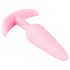 Mini Plug Anal Cuties - silicona rosa (2.1cm)