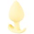 Cuties Mini Plug Anal - silicona amarillo (3,1cm)