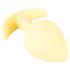 Cuties Mini Plug Anal - silicona amarillo (3,1cm)