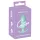 Cuties - plug anal pequeño - silicona - menta 2,3 cm