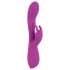 Javida Thumping Rabbit - Vibrador lila con 3 motores y brazo para clítoris