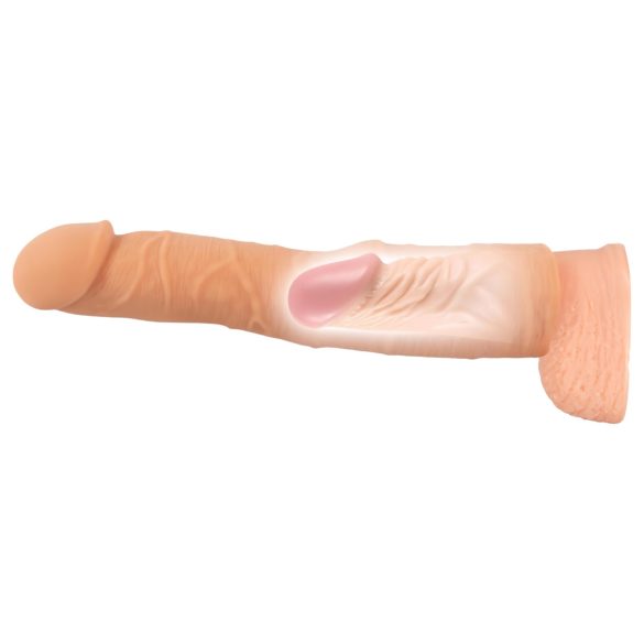 Nature Skin - funda para pene alargadora y engrosadora - 24cm