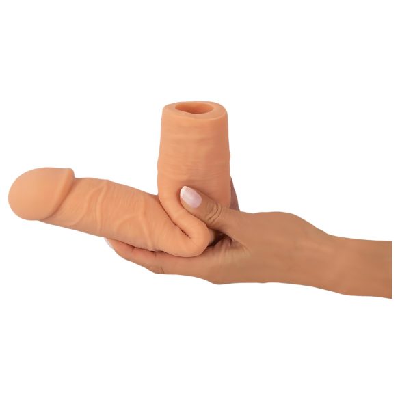 Nature Skin - funda para pene alargadora y engrosadora - 24cm