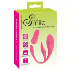   SMILE - huevo vibrador inalámbrico recargable por radio (rosa)