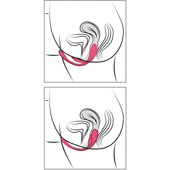 SMILE - huevo vibrador recargable con control remoto - silicona rosa