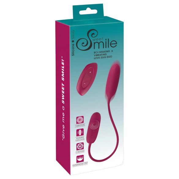Huevo Vibrador Smile Love Duo - multiusos popsi y punci