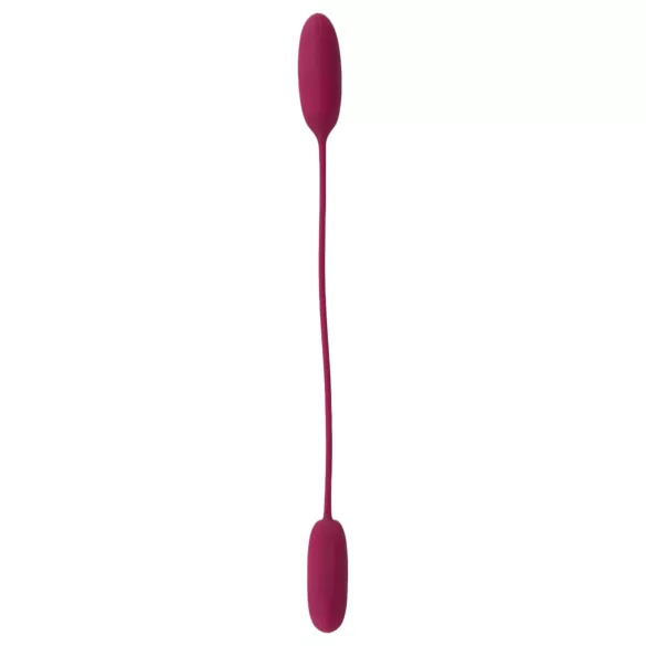Smile Love Egg Duo - huevo vibrador doble - anal y vaginal - control remoto