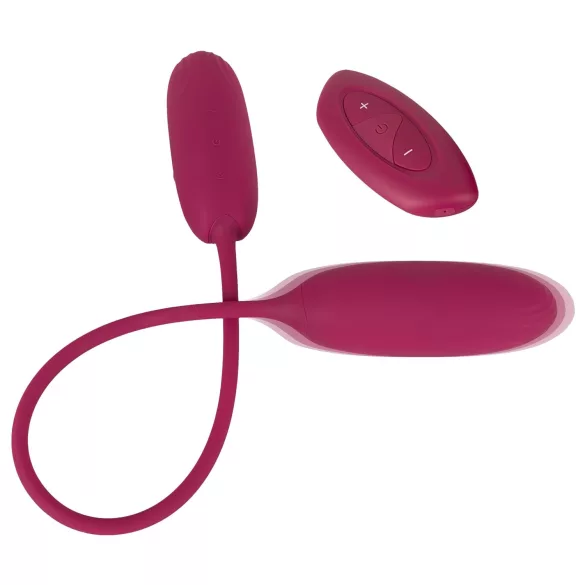 Smile Love Egg Duo - huevo vibrador doble - anal y vaginal - control remoto