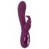 SMILE - Vibrador lila recargable con 3 motores y estimulador de clítoris