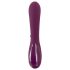 SMILE - vibrador lila, 3 motores con estimulador de clítoris