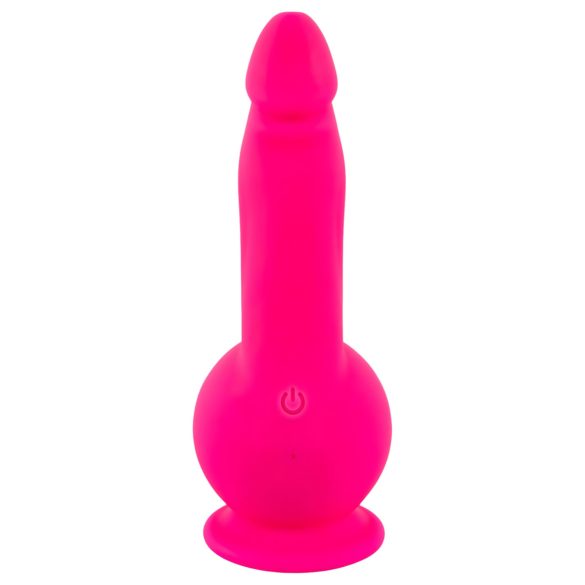 SMILE Powerful - vibrador recargable con doble motor y ventosa - silicona rosa