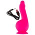 SMILE Powerful - vibrador recargable con doble motor y ventosas (rosa)