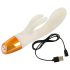 You2Toys Glow - Vibrador con luz y brazo blanco para clítoris