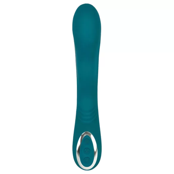 SMILE - vibrador punto G recargable giratorio impermeable - verde