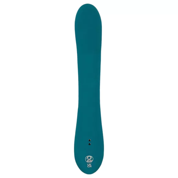 SMILE - vibrador punto G recargable giratorio impermeable - verde