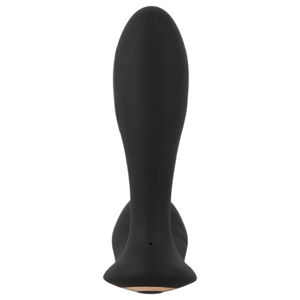 XOUXOU - Vibrador eléctrico wearable para punto G y P - silicona negra