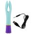 You2Toys bunt. - recargable, sumergible vibrador 2 motores (multicolor)