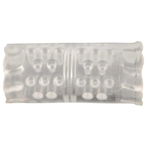 Rebel - masturbador rotativo impermeable - silicona negra