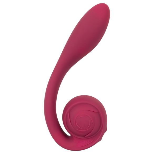 You2Toys Rosenrot - vibrador punto G recargable impermeable silicona rojo