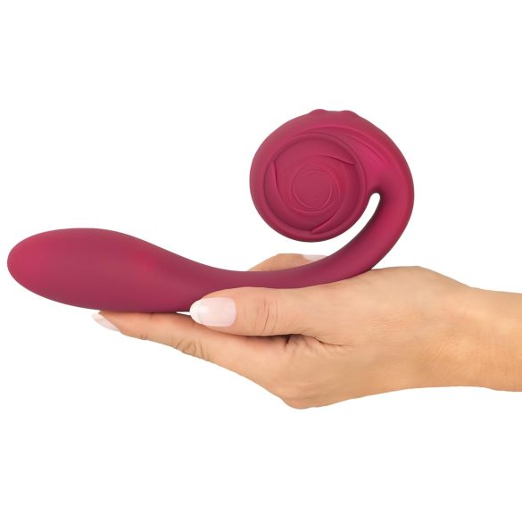 You2Toys Rosenrot - vibrador punto G recargable impermeable silicona rojo