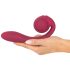 You2Toys Rosenrot - vibrador recargable G-punto, resistente al agua (rojo)