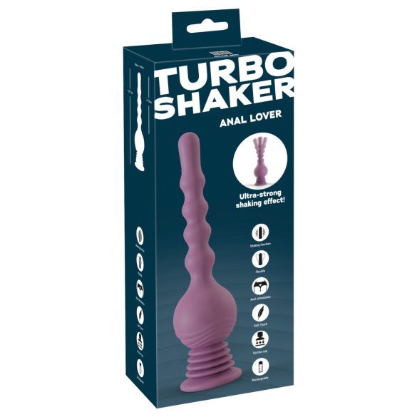 You2Toys Turbo Shaker - Vibrador Anal (púrpura)