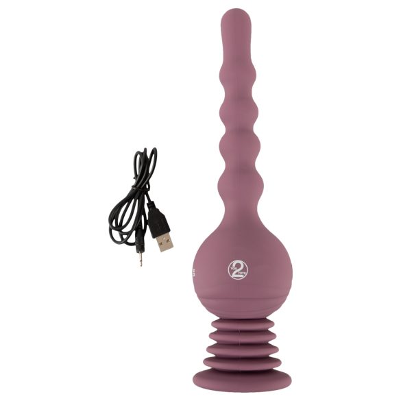 You2Toys - Consolador anal vibrador - silicona - lila