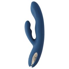  Svakom Aylin - vibrador con pulsador clitorial recargable (azul)
