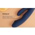 Svakom Aylin - vibrador con pulsador clitorial recargable (azul)