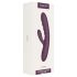 Svakom Avery - Vibrador recargable con empuje y estimulador de clítoris (lila)