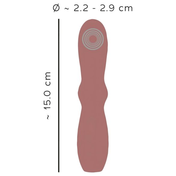 You2Toys Hazel 04 - vibrador recargable flexible - silicona lila
