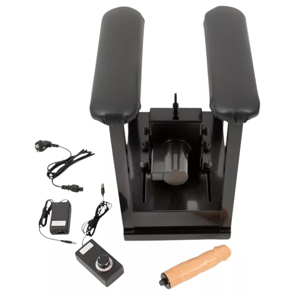 The Banger Sit-On-Climaxer - máquina sexual eléctrica negra