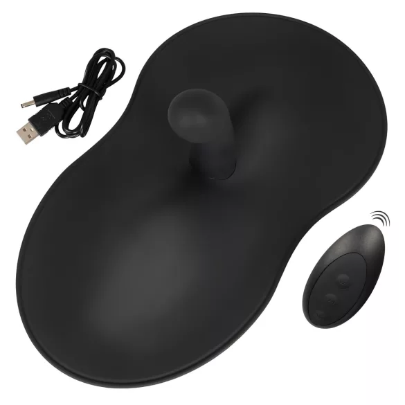 VibePad 3 - cojín vibrador recargable control remoto punto G - silicona negra