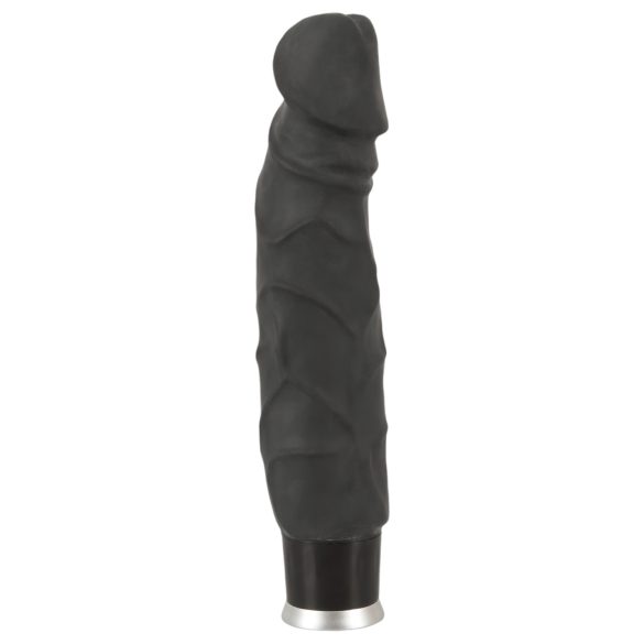 Nature Skin - Vibrador realista negro (22cm)