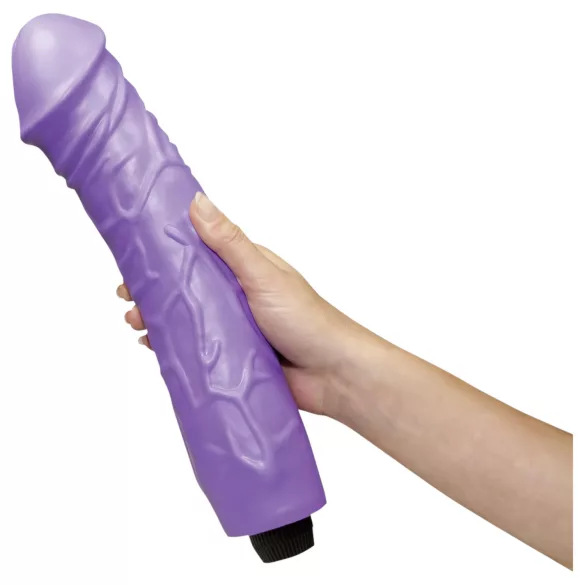 You2Toys - Vibrador grande realista - silicona lila