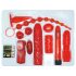 You2Toys - Rosas rojas - kit vibrador (9 piezas)