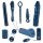 You2Toys - Midnight Blue - kit vibrador (9 piezas)