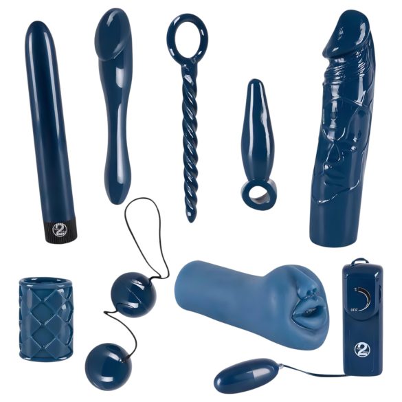 You2Toys - Midnight Blue - kit vibrador (9 piezas)