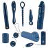 You2Toys - Midnight Blue - kit vibrador (9 piezas)