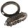 You2Toys - anillo vibrador de silicona - negro