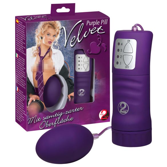 You2Toys - Huevo vibrador suave - silicona lila