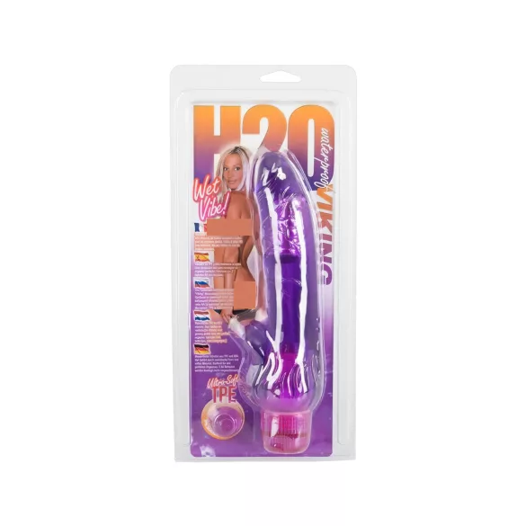 H2O Viking - vibrador - resistente al agua - silicona lila