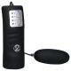 You2Toys - Huevo vibrador negro de terciopelo - Suave como la seda