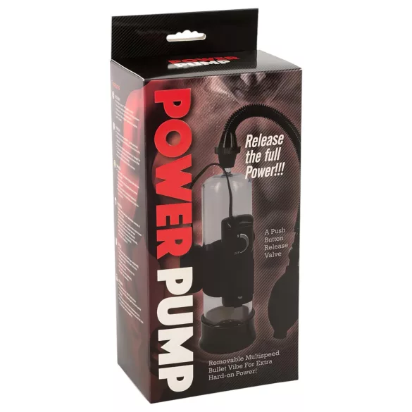 Bomba para pene con vibración