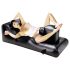 Louisiana Lounger - Máquina de placer con vibrador incorporado (negro)